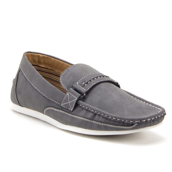 Men s 41296 Carlos Slip On Driver Loafers Driving Moccasin Flats Shoes Online