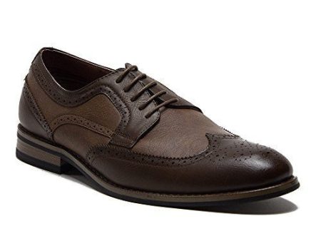 Ferro Aldo Men s 19567L Wing Tip Brogue Blucher Classic Dress Oxfords Shoes Online