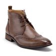 Men s VW314 Classic Ankle High Lace Up & Zipped Wing Tip Dress Boots Online