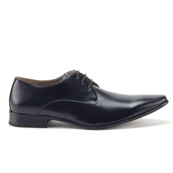 Men s Classic Pointy Toe Derby Lace Up Oxfords Dress Shoes Online Hot Sale