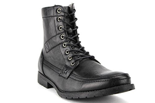 New Men s D-710 Lace Up Mid Calf High Military Boots Cheap