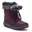 Women s Hike-02 Outdoor Fur Cuff Lace-Up Quilted Winter Snow Boots For Sale