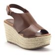 Women s Prema-02 Flatform Espadrilles Platform Sling Back Wedges Sandals Shoes Online Sale