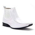 Men s 87742 Ankle High Zipper Classic Square Toe Chelsea Dress Boots Supply