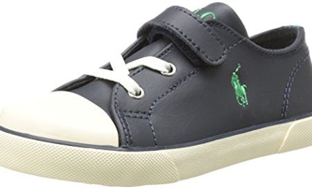 Polo Ralph Lauren Kids Carson EZ Leather Sneaker (Toddlers) For Cheap