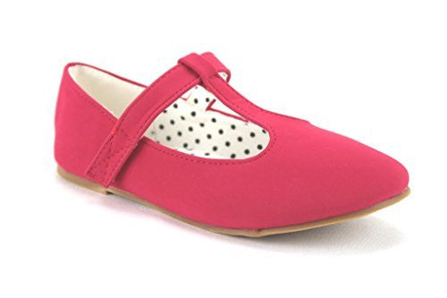 QQ Girls Toddler Lovely-604I T-Strap Mary Jane Shoes Sale