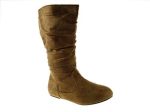 Girls Bella-9 Slouchy Zipped Tall Winter Fashion Boots For Sale