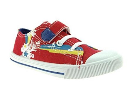 Kids Pinky Poppy03E Canvas Multi Colored Sneakers Shoes Online Sale