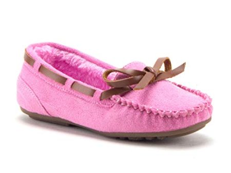 J aime Aldo Toddler Girls  Little Kids  Tasha Warm Fur Lined Slip-On Moccasins Smoking Flats Shoes For Cheap