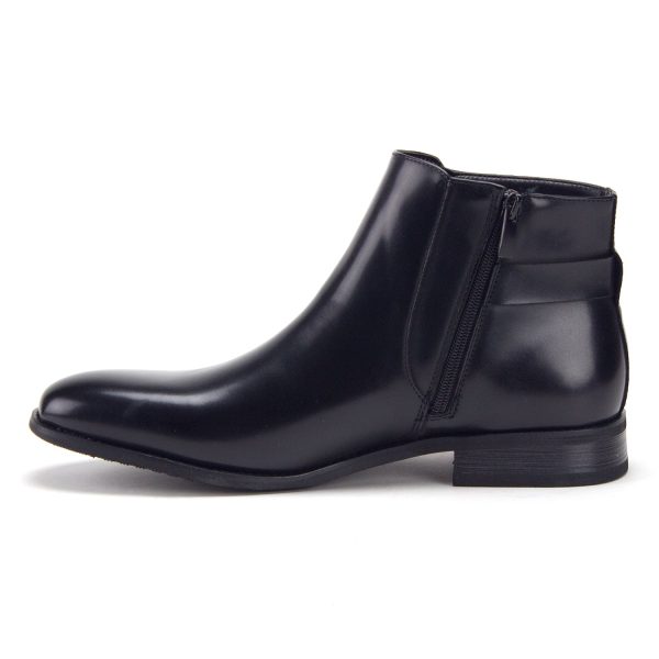 Men s 28932 Sleek Moto Riding Tall, Ankle High Chelsea Dress Boots Online