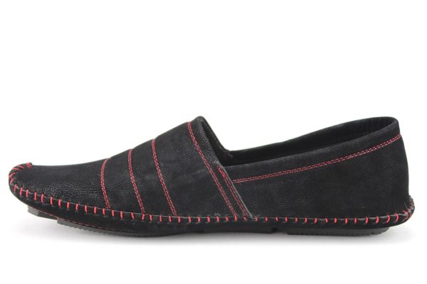 Men s M4010-6 Moccasin Suede Contrast Stitch Loafer Shoes Hot on Sale