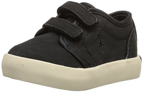 Polo Ralph Lauren Kids Ethan Low EZ Canvas Fashion Sneaker (Toddler) on Sale