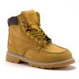 Jazamé Men s Tall Leather Moc Toe Outdoor Logger Construction Safety Work Boots Online