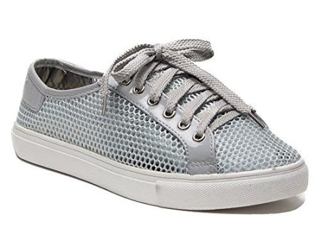 Women s Bebe Low Rise Lace Up Mesh Net Tennis Sneakers on Sale