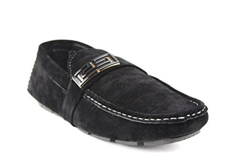 Goldenhorse Men s M1040-12 Suedette Moccasin Slip On Loafers Casual Driving Shoes For Cheap