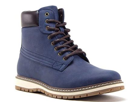 Men s C-2816 Tall Mid Chukka Casual Round Toe Zipped Sneaker Boots Online now