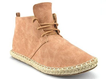 Women s Glory-4 Ankle High Espadrille Desert Boots For Cheap