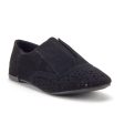 Women s Salya-707 Slip On Laser Cut Out Perforated Lace-Less Menswear Oxfords Flats Shoes on Sale