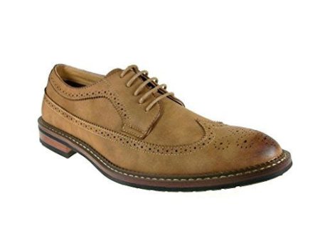 Ferro Aldo Men s 19312 Brogue Wing Tip Oxford Shoes Fashion