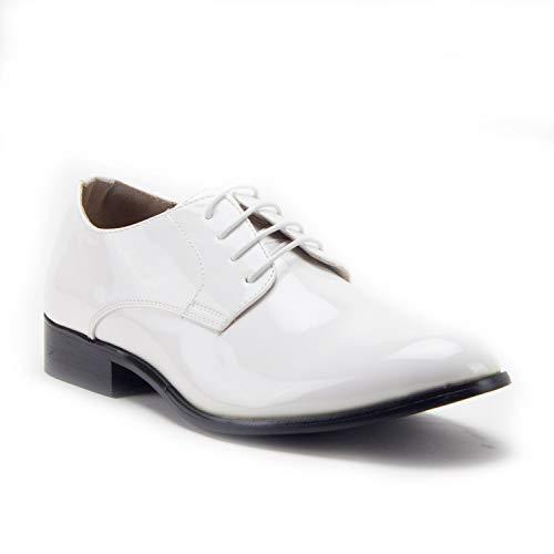 Men s 95101 Classic Patent Leather Formal Tuxedo Oxfords Dress Shoes Discount