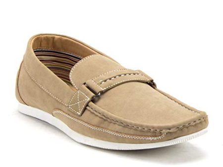 Men s 41296 Carlos Slip On Driver Loafers Driving Moccasin Flats Shoes Online