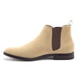 Men s B-2963 Chuck Nubuck Suede Pull-On Round Toe Chelsea Boots Hot on Sale