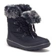 Women s Hike-02 Outdoor Fur Cuff Lace-Up Quilted Winter Snow Boots For Sale