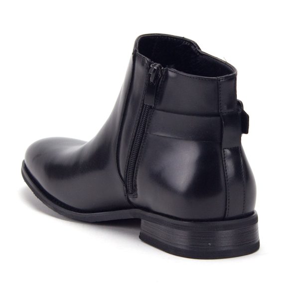 Men s 28932 Sleek Moto Riding Tall, Ankle High Chelsea Dress Boots Online