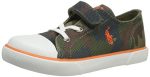 Polo Ralph Lauren Kids Carson EZ Army Sneaker Shoes Supply