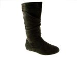 Girls Bella-9 Slouchy Zipped Tall Winter Fashion Boots For Sale