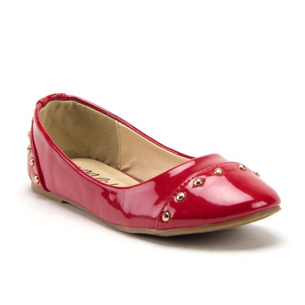 Girls Slip On Patent Leather Round Toe Ballet Flats Dress Shoes Sale