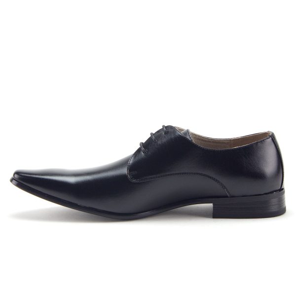 Men s Classic Pointy Toe Derby Lace Up Oxfords Dress Shoes Online Hot Sale