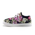 Girls Cay-04 Pretty Floral Print Canvas Fashion Sneakers Shoes Online Hot Sale