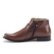 Men s 38901 Classic Ankle High Square Toe Casual Dress Boots For Cheap