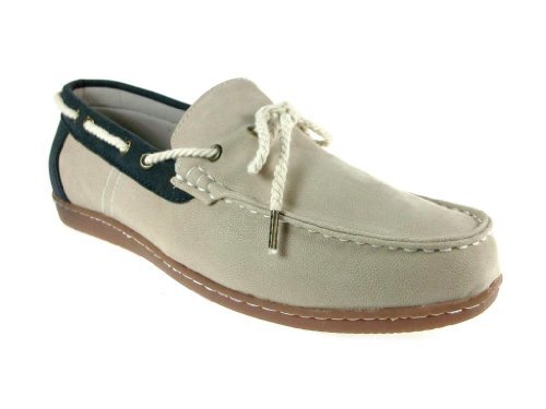 iMarc Men s Husk Casual Slip on Tie Drivers Online Hot Sale