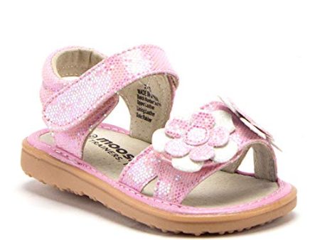 J aime Aldo Toddler Girls Squeaky Open Toe Ankle Strap Glitter Dress Sandals For Cheap