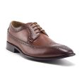 Men s 97713 Distressed Perforated Brogue Lace up Dress Shoes Online now