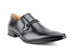 Men s 98105 Classic Slip On Pointed Toe Loafer Dress Shoes Discount