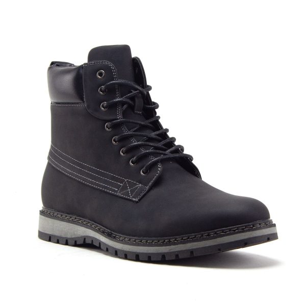 Men s C-2816 Tall Mid Chukka Casual Round Toe Zipped Sneaker Boots Online now