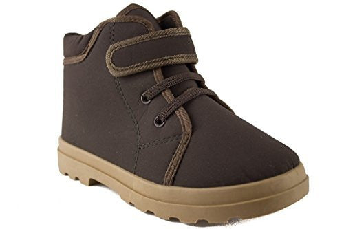 Kids 932 Boys Desert Suede Fleece Lined Chukka Boots For Sale