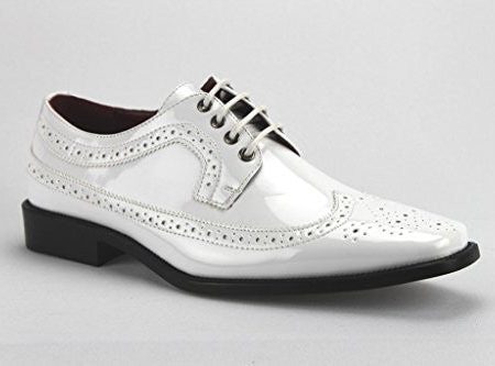 New Men s Tuxi 02 Formal Wing Tip Patent Leather Dress Oxford Shoes For Cheap