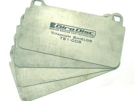 GiroDisc Ferrari 348 F355 Front Titanium Pad Shields Fashion