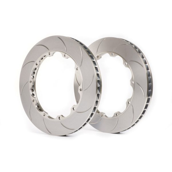 GiroDisc 380x28mm 10 Pin Holes 54mm Annulus Slotted Rings for Brembo & StopTech BBKs For Sale