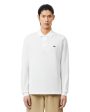 Polo Uomo Lacoste Manica Lunga L.13.12 Bianco Supply