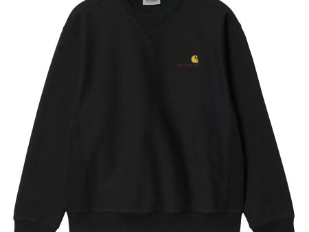 Carhartt Wip American Script Sweat Black Fashion