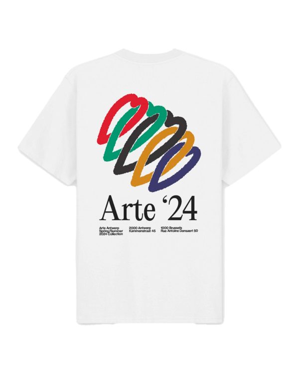 T-Shirt Arte Antwerp Teo Back Hearts Online Sale