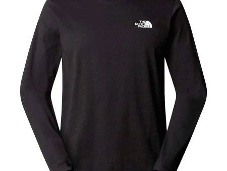 The North Face L-S Simple Dome Tee Nero Discount