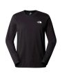 The North Face L-S Simple Dome Tee Nero Discount