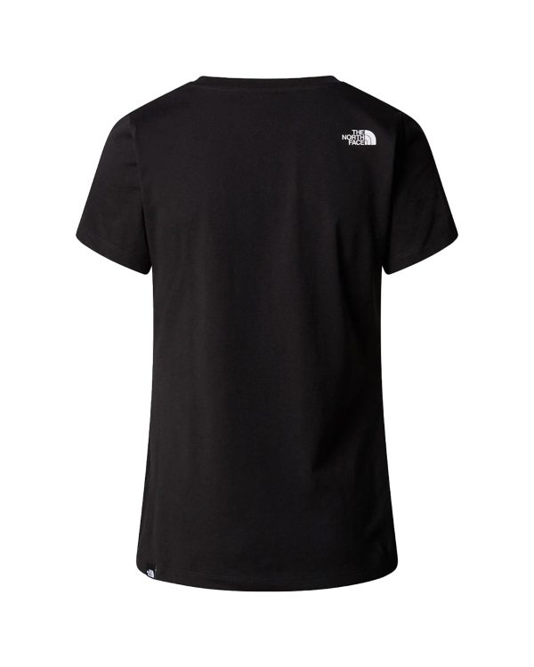 T-Shirt Donna The North Face Simple Dome Tee Nero Fashion