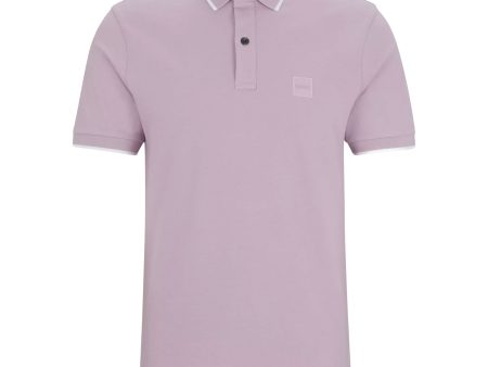 Polo Uomo Boss Basic Glicine Hot on Sale